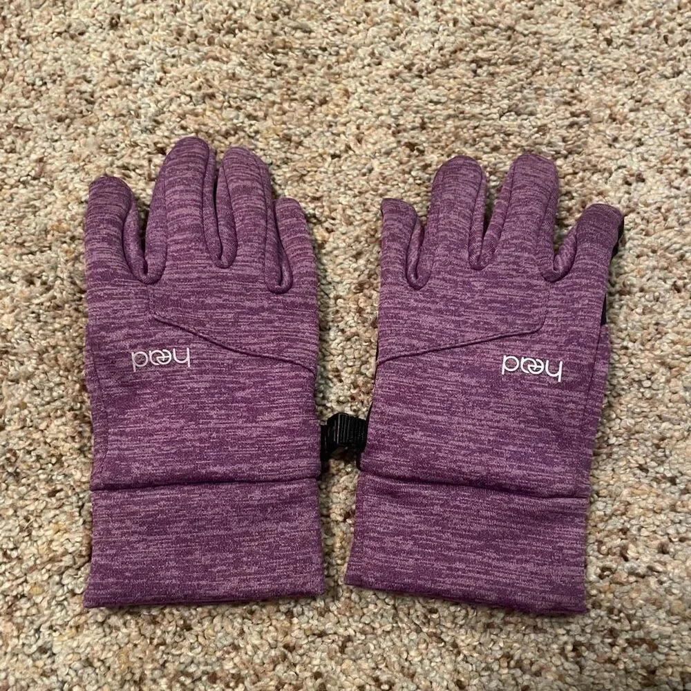 Head Girls 3-Piece Glove Bundle Multiple Sizes Black Gray Pink Purple Snow Play